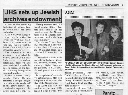 JWB 1994_Nemetz Archives